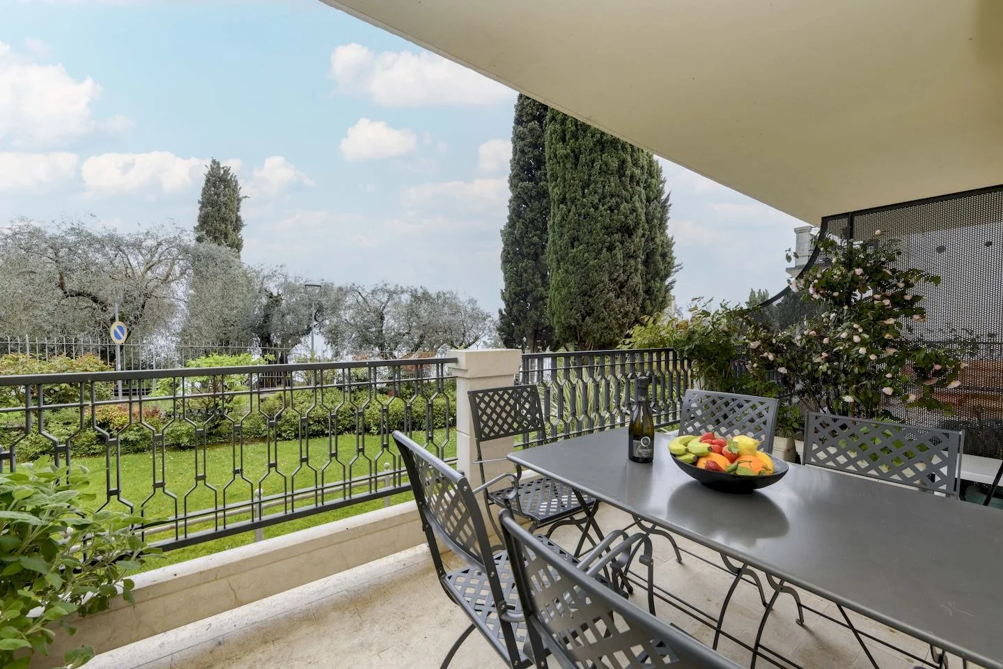 Lake view from the balcony