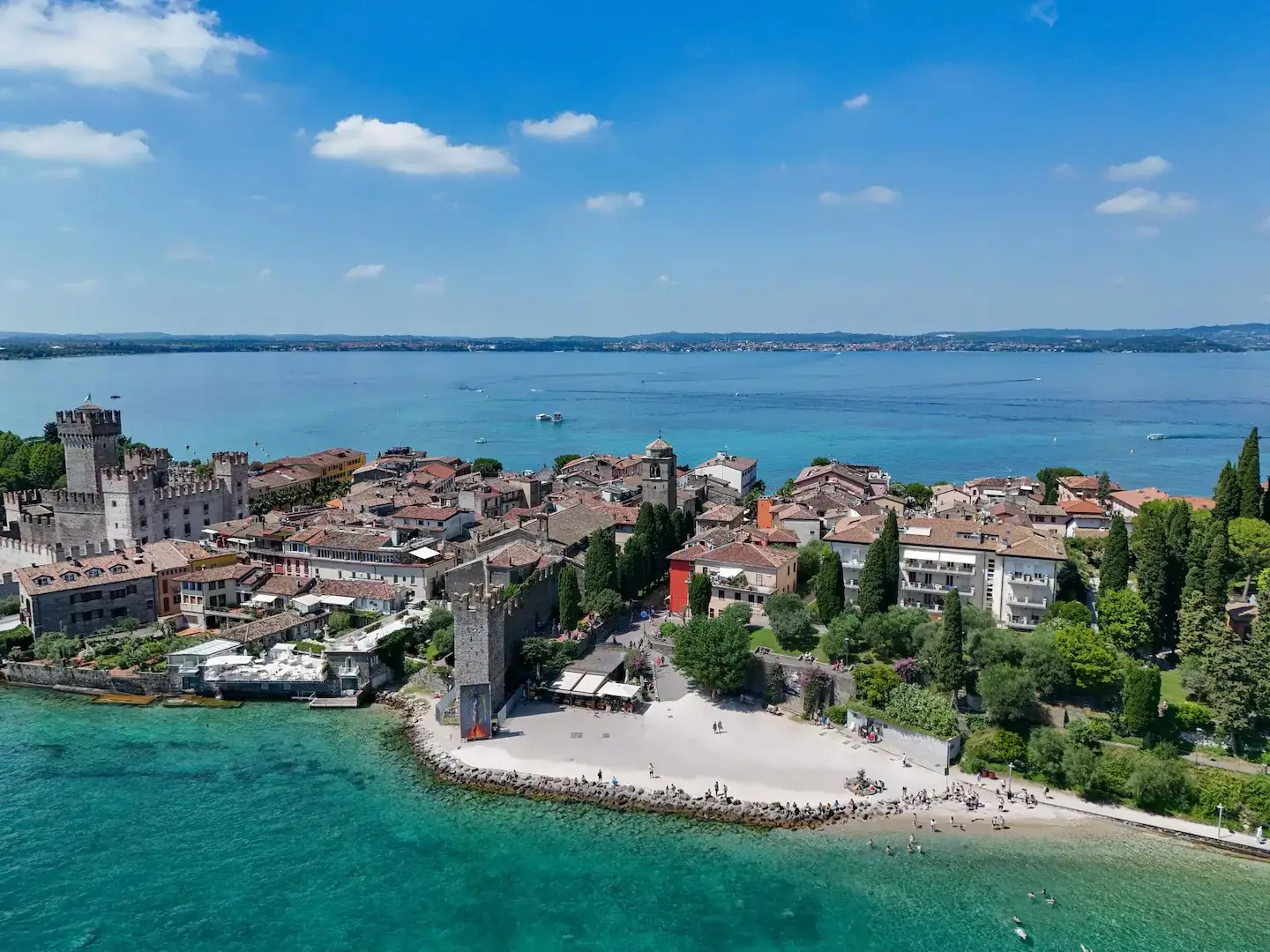 House view from the lake